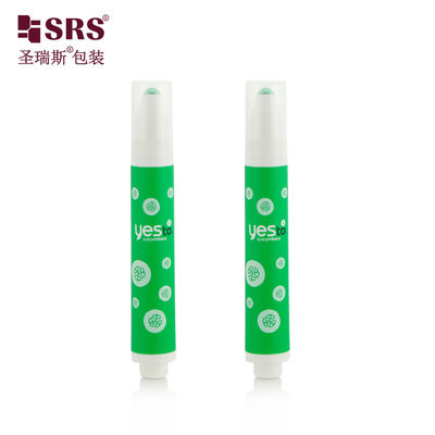 AY-15ML Crème Contour des Yeux Roll On avec Pompe Airless Étiquette Verte